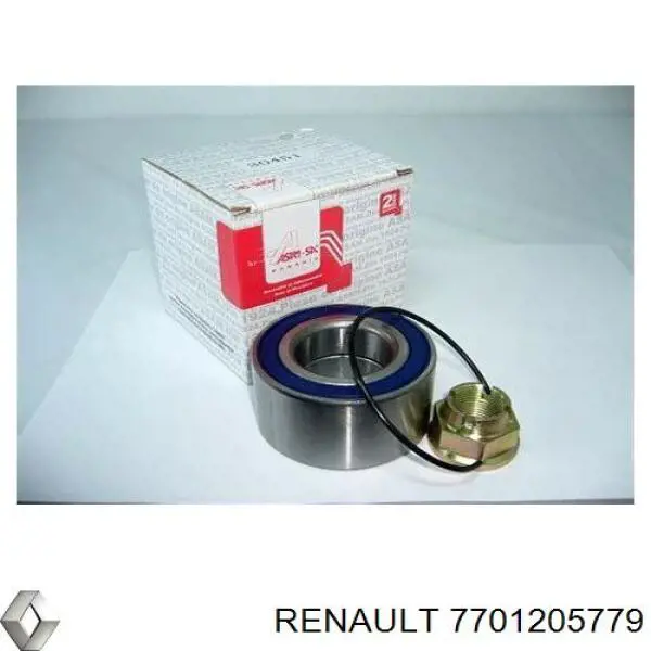 Подшипник ступицы передней Renault (RVI) 7701205779