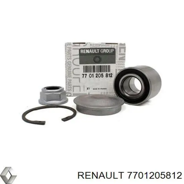 Подшипник задней ступицы 7701205812 Renault (RVI)
