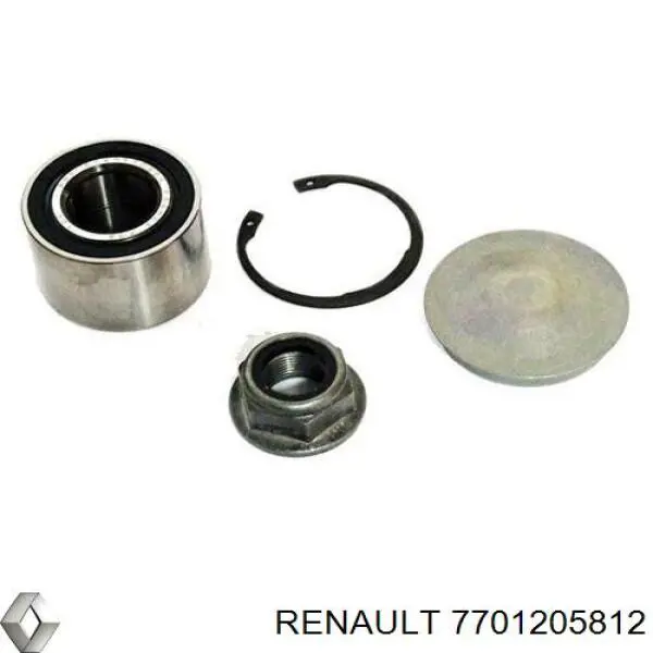 Подшипник задней ступицы 7701205812 Renault (RVI)