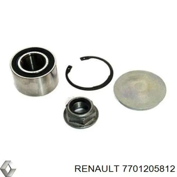 Задний подшипник Renault (RVI) 7701205812