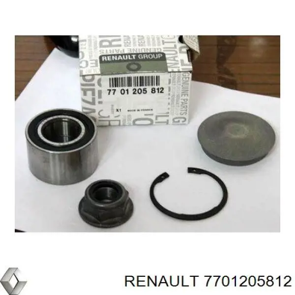 Подшипники задней ступицы Renault (RVI) 7701205812 цена, от 12.34 USD