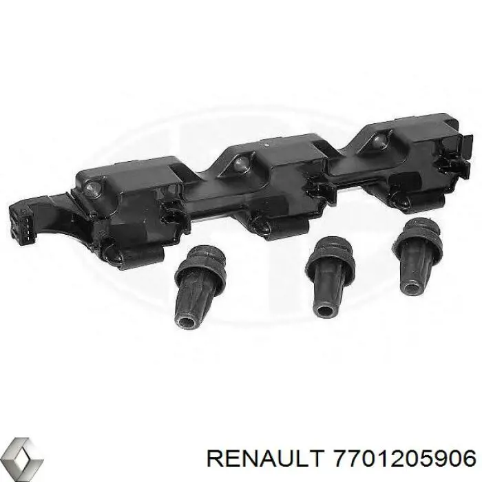 Катушка зажигания 7701205906 Renault (RVI)