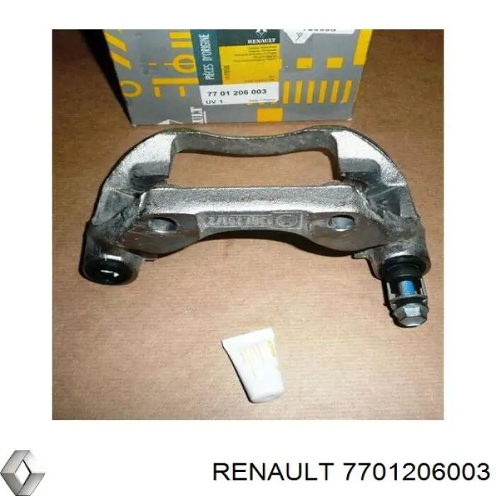 Скоба тормозного суппорта переднего Renault (RVI) 7701206003