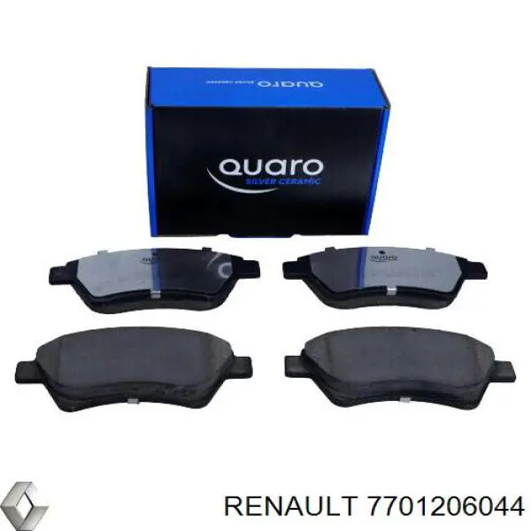 Колодки Renault (RVI) 7701206044 цена, от 16.68 USD
