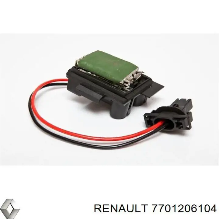 Купить 7701206104 Renault (RVI) Регулятор оборотов вентилятора печки