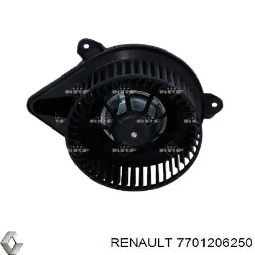 Вентилятор печки 7701206250 Renault (RVI)