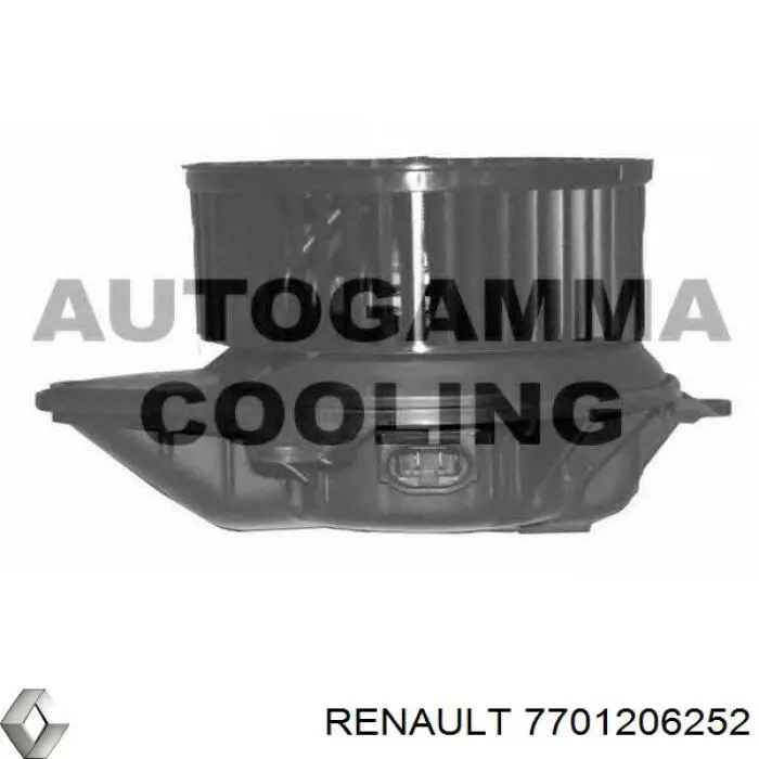 7701206252 Renault (RVI) Электромотор печки