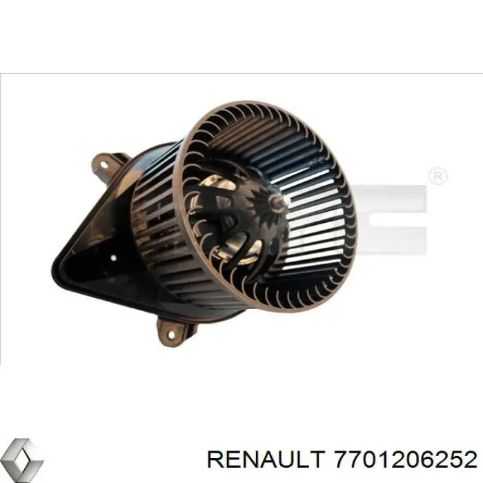 Мотор вентилятора печки (отопителя салона) Renault (RVI) 7701206252 цена, от 55.61 USD