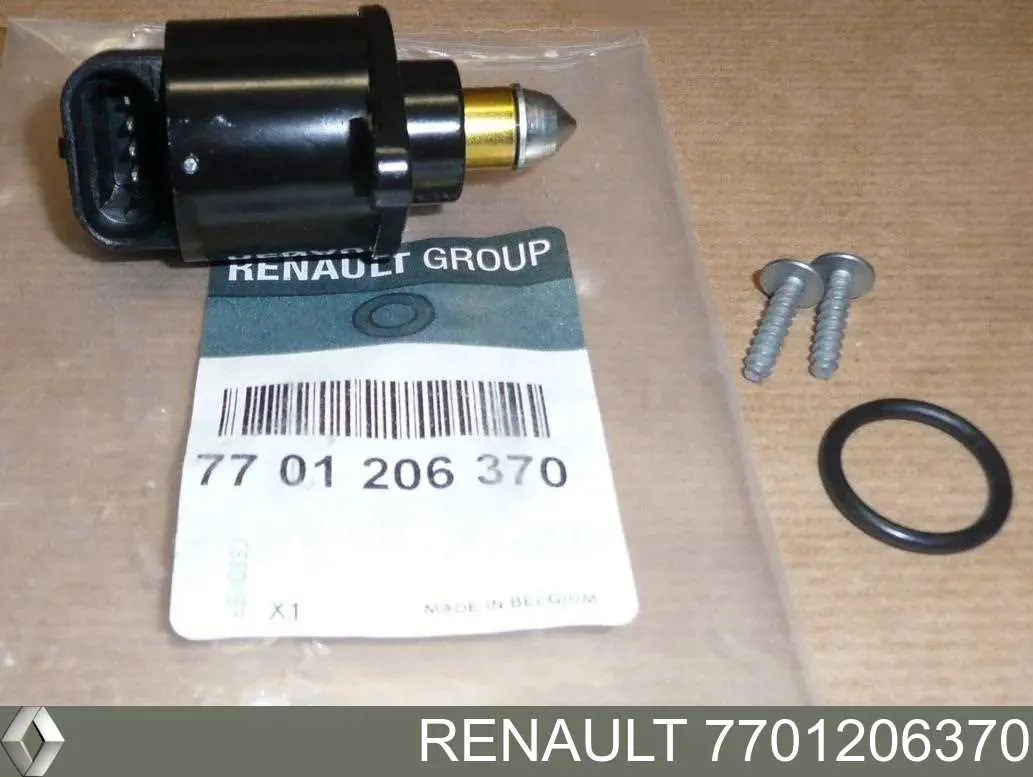 7701206370 Renault (RVI) válvula (regulador de marcha a vácuo)