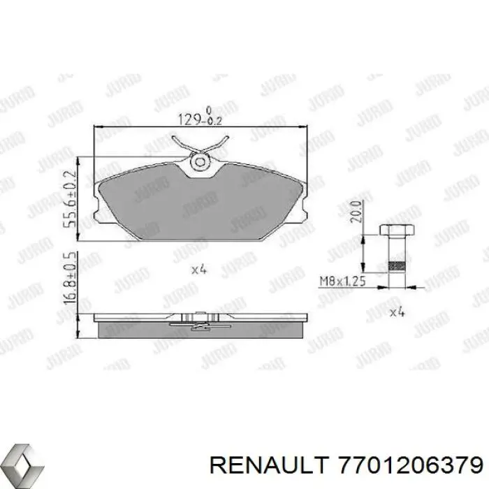 7701206379 Renault (RVI)