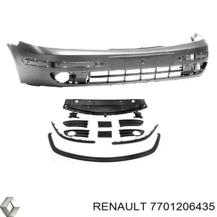 Накладка бампера переднего 6502076055920Q 4max