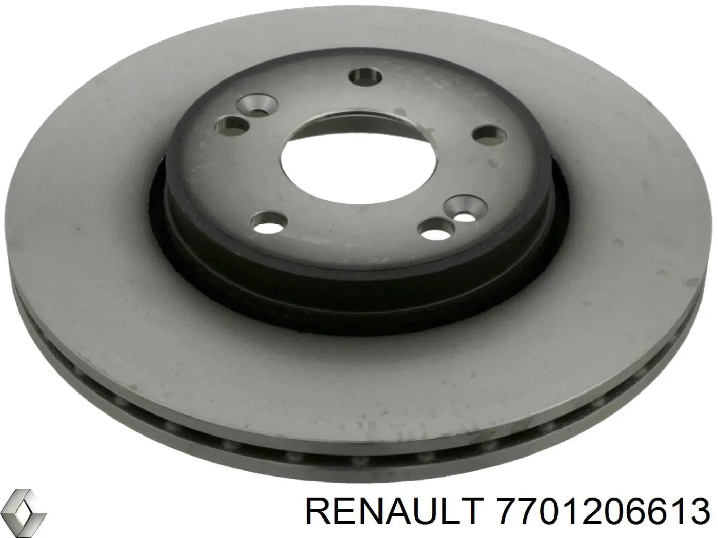 7701206613 Renault (RVI) диск тормозной передний