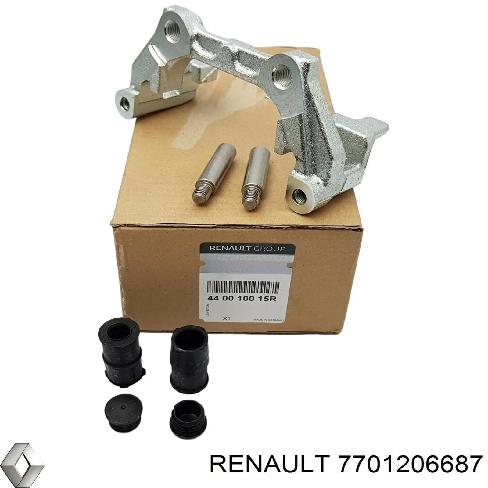 7701206687 Renault (RVI) скоба тормозного суппорта заднего