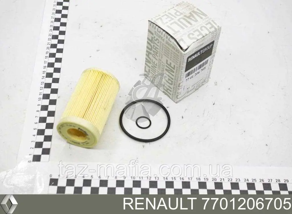 7701206705 Renault (RVI) масляный фильтр