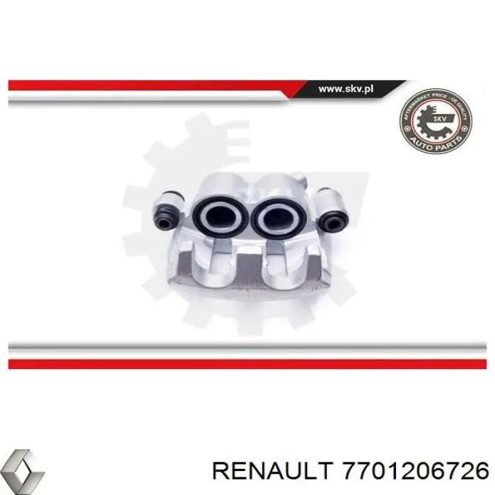 7701206726 Renault (RVI) Суппорт тормозной, передний, правый