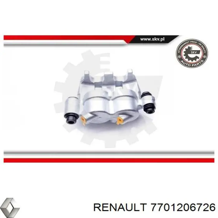 Тормозной суппорт Renault (RVI) 7701206726 цена, от 36.64 USD