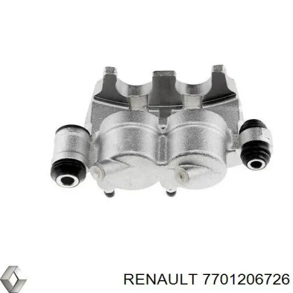 Pinza de freno delantera derecha 7701206726 Renault (RVI)