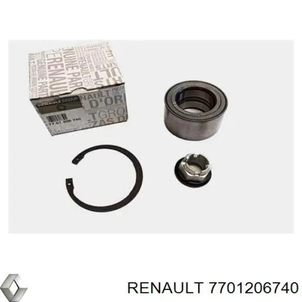 7701206740 Renault (RVI) Подшипник ступицы передней