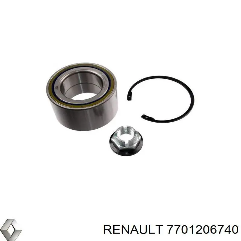 Подшипник ступицы 7701206740 Renault (RVI)