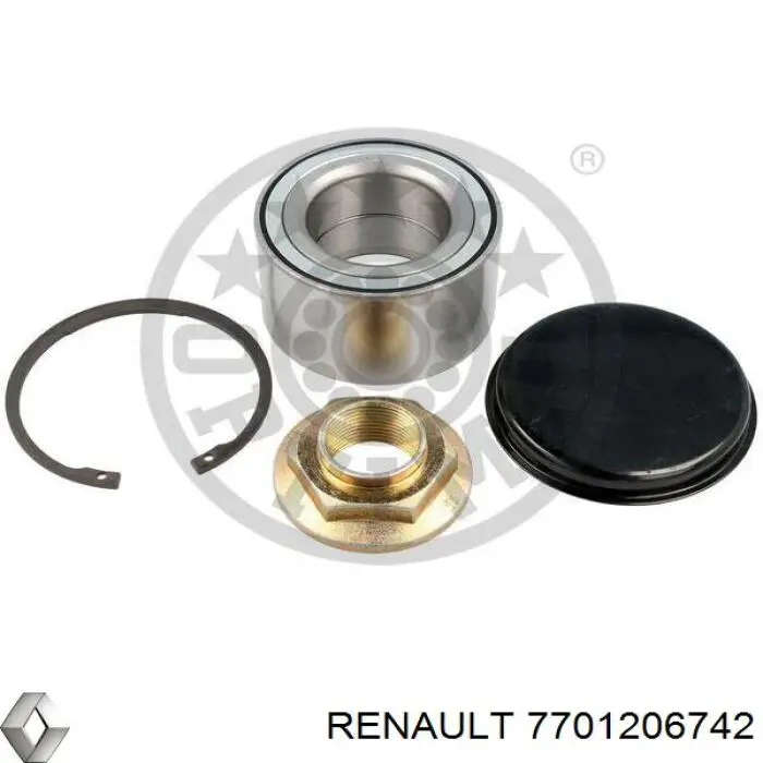 Подшипник задней ступицы 7701206742 Renault (RVI)