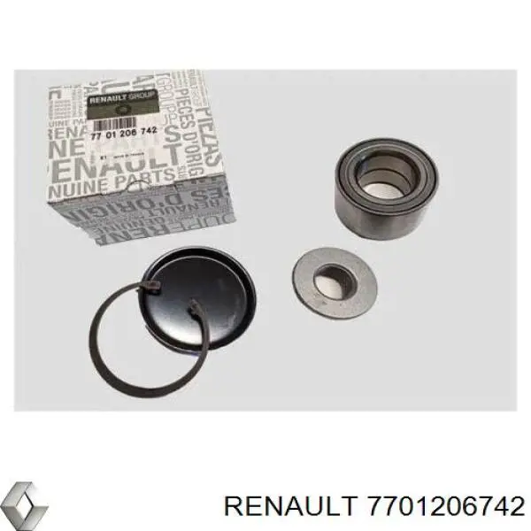 Подшипники задней ступицы Renault (RVI) 7701206742 цена, от 54.91 USD