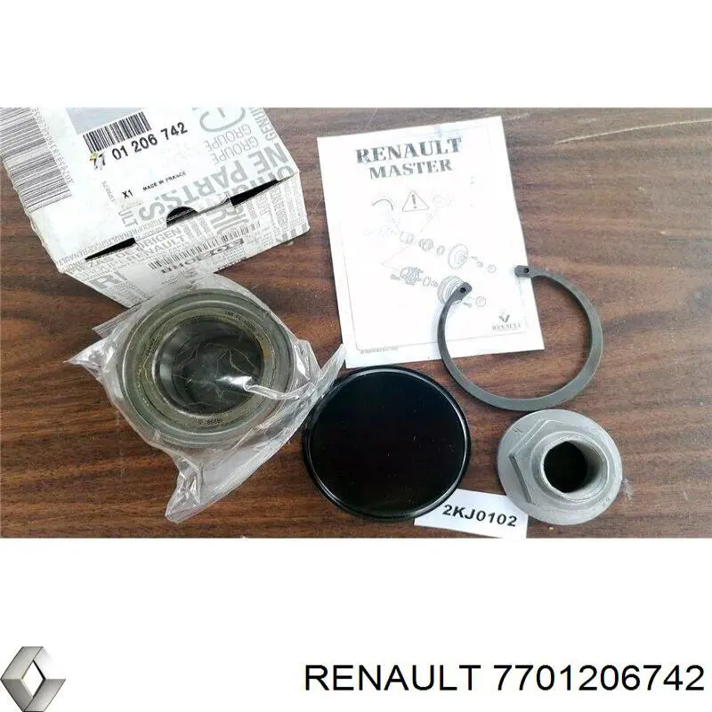 Купить 7701206742 Renault (RVI) Подшипник задней ступицы