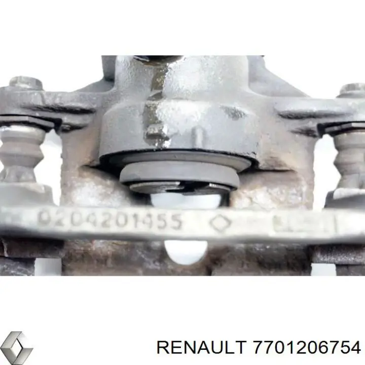 Купить 7701206754 Renault (RVI) Суппорт задний левый