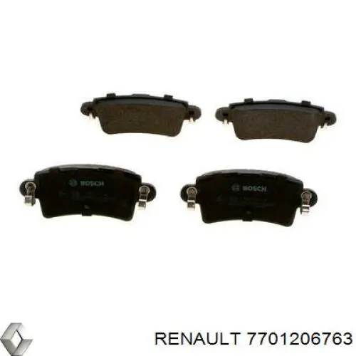 Колодки дисковые  Renault (RVI) 7701206763 цена, от 29.32 USD