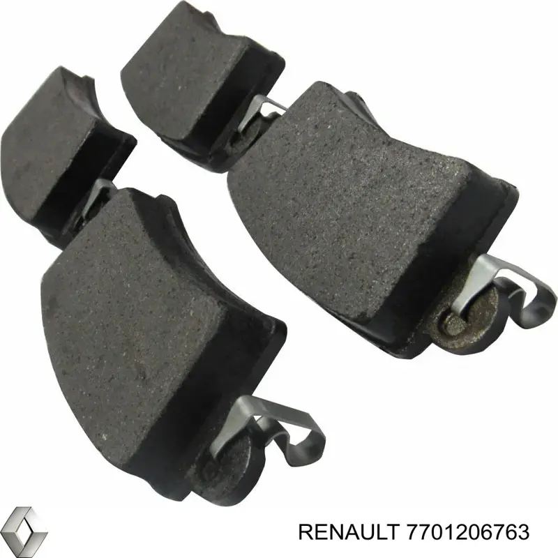 7701206763 Renault (RVI) Колодки тормозные дисковые комплект