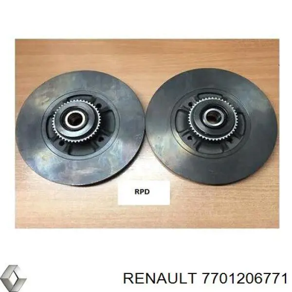 7701206771 Renault (RVI) подшипник ступицы передней/задней