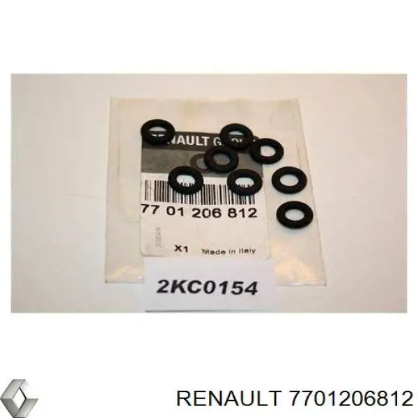 Кольцо (шайба) форсунки инжектора посадочное на Renault Twingo I 
