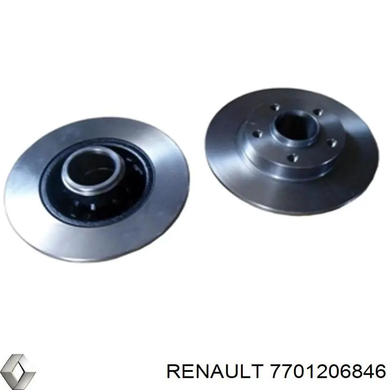 7701206846 Renault (RVI) тормозные диски