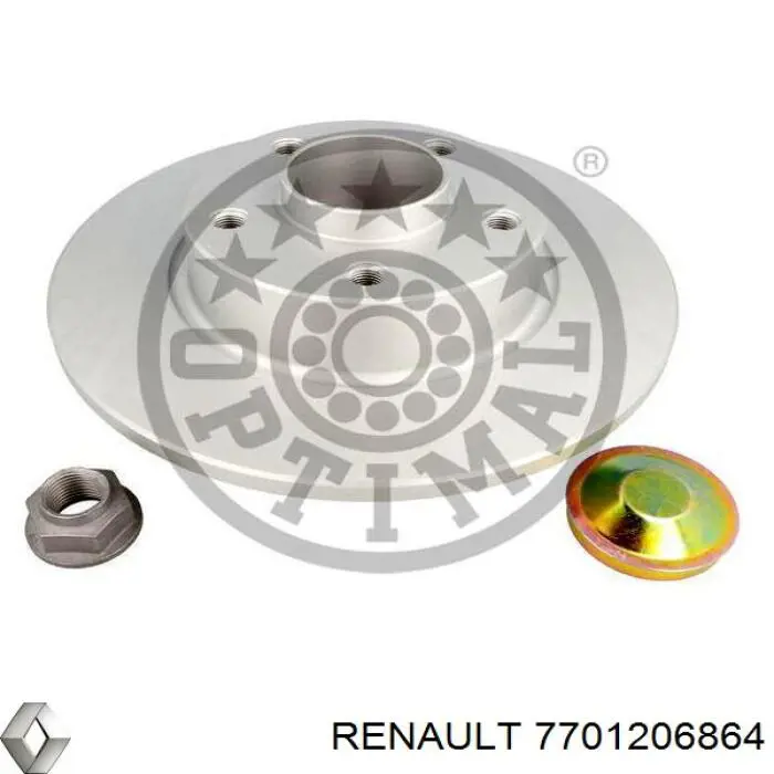 7701206864 Renault (RVI) Дисковый тормоз