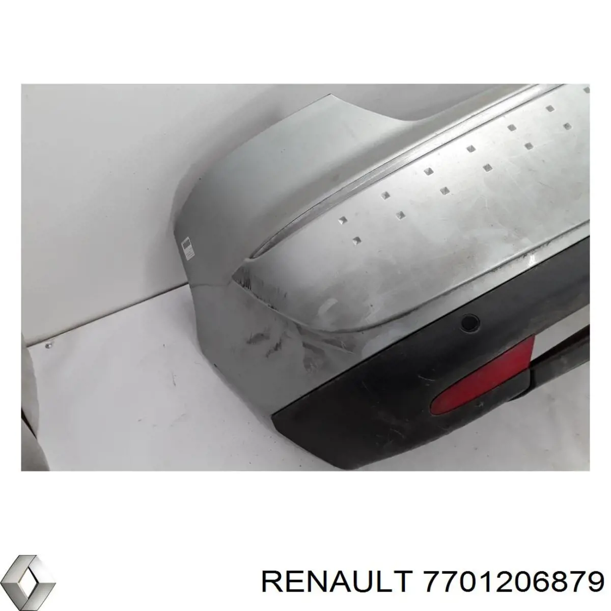 Бампер задний Renault (RVI) 7701206879