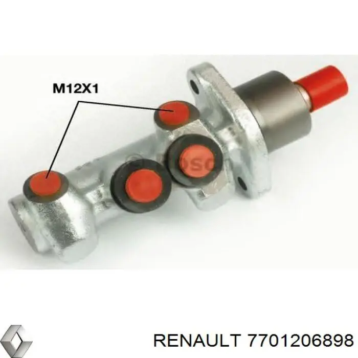 T20160 Fenox цилиндр тормозной главный