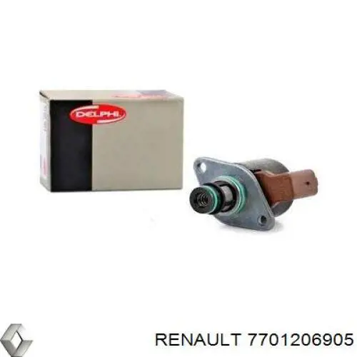 7701206905 Renault (RVI) Válvula de regulação de pressão (válvula de redução da Bomba de Combustível de Pressão Alta) Common-Rail-System