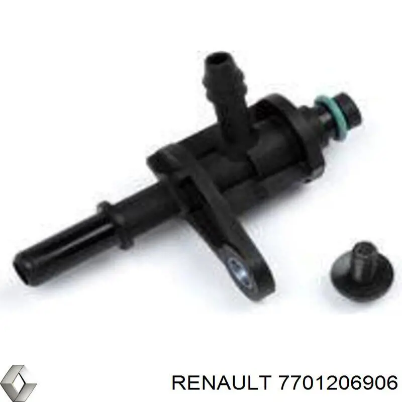 7701206906 Renault (RVI) válvula de regulação de pressão (válvula de redução da bomba de combustível de pressão alta Common-Rail-System)