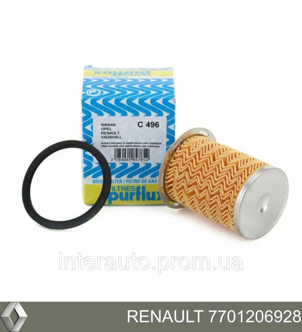 Фильтр тонкой очистки топлива Renault (RVI) 7701206928 цена, от 9.72 USD