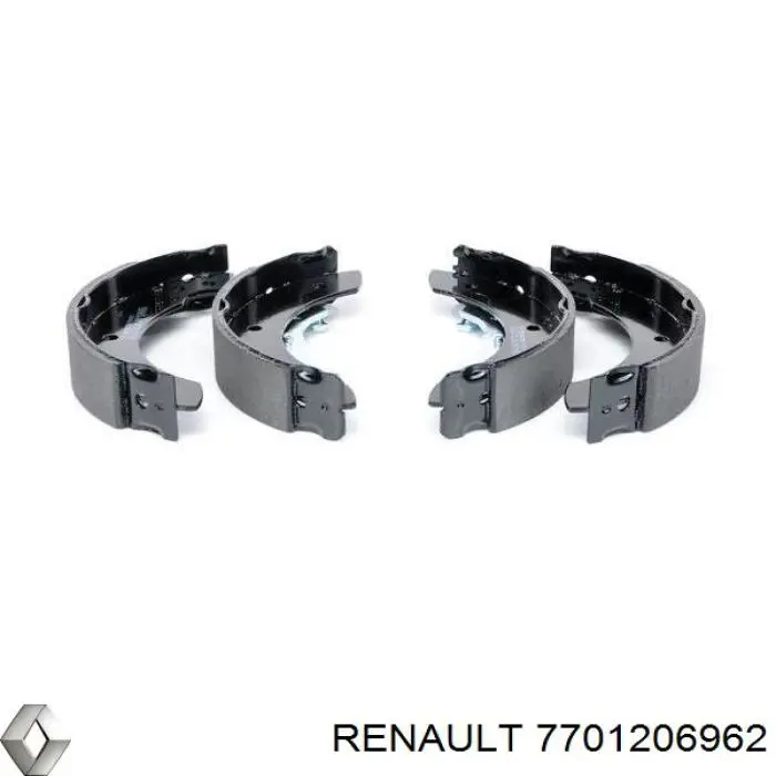 Тормоза рабочие задние ножные и тормозные барабаны Renault (RVI) 7701206962 цена, от 18.48 USD