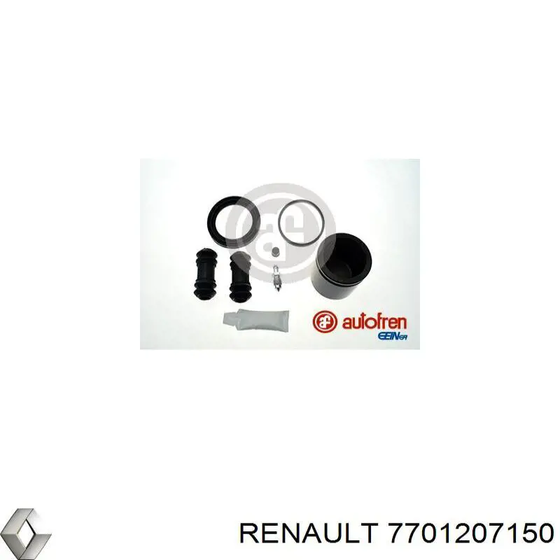 Суппорт тормозной передний левый Renault (RVI) 7701207150