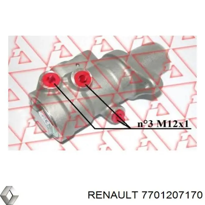 Купить 7701207170 Renault (RVI) Главный тормозной цилиндр