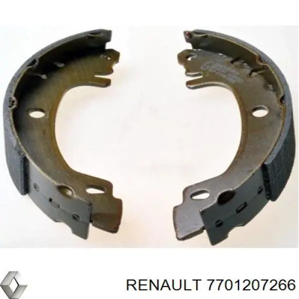 Тормоза рабочие задние ножные и тормозные барабаны Renault (RVI) 7701207266 цена, от 15.96 USD