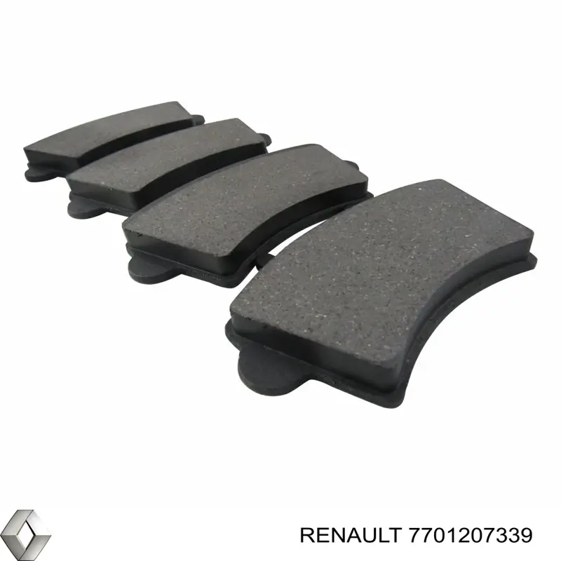 Тормозные колодки Renault (RVI) 7701207339