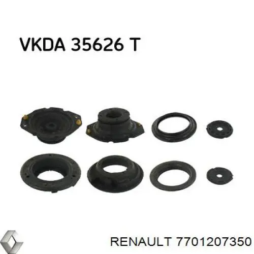 Опора стойки амортизатора переднего Renault (RVI) 7701207350 цена, от 40.29 USD