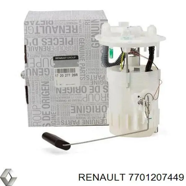 Крышка топливного насоса 7701207449 Renault (RVI)