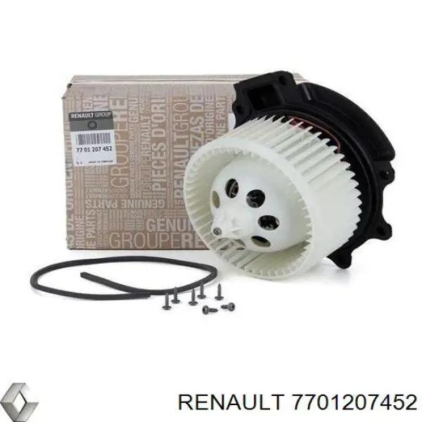 7701207452 Renault (RVI) motor de ventilador de forno (de aquecedor de salão)