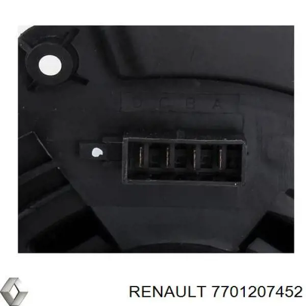 Motor de ventilador de forno (de aquecedor de salão) para Renault Espace IV JK0