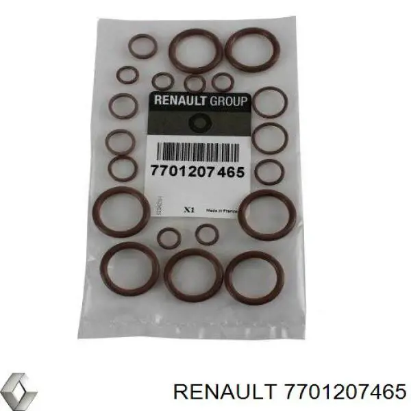 Ремкомплект компрессора кондиционера Renault (RVI) 7701207465 цена, от 39.16 USD