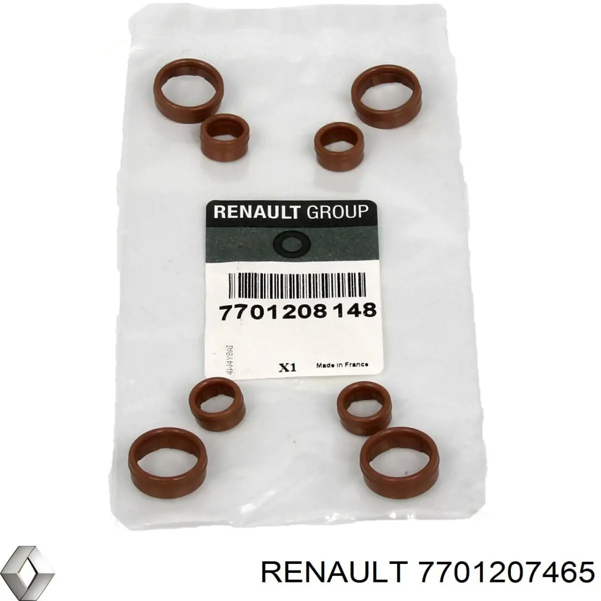 Ремкомплект компрессора кондиционера Renault (RVI) 7701207465 цена, от 39.16 USD