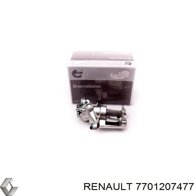Купить 7701207477 Renault (RVI) Суппорт задний левый
